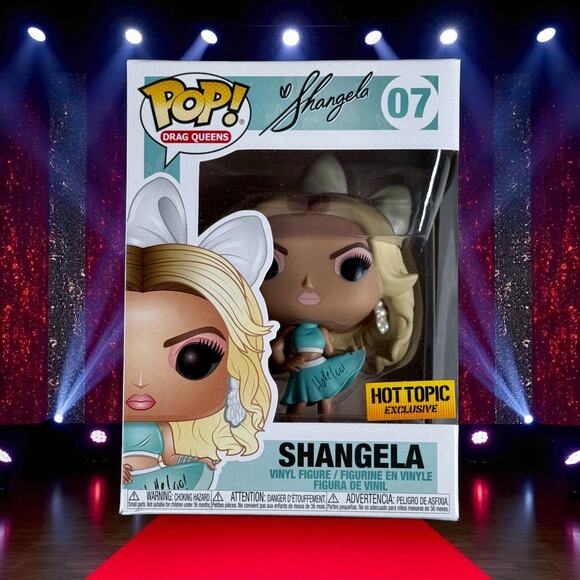 Funko Pop Unopened Shangela 07 Rupaul's Drag Race Hot Topic Exclusive Halleloo - Picture 1 of 6